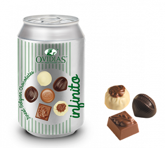 Infinito-Dose mit Pralinenmischung (95g)