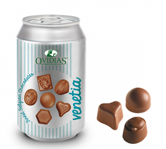Venetia-Dose mit Milchschokolade Pralinen (95g)