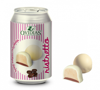 Ristretto-Dose mit Kaffee Sahnepralinen (95g)