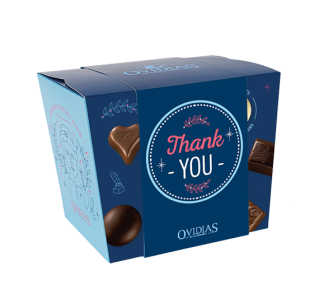 Thank You-Schachtel mit Pralinenmischung (375g)