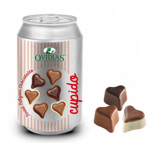 Cupido-Dose mit Pralinenmischung (95g)