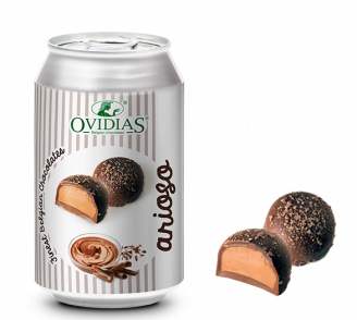 Arioso-Dose mit Schokoladenmousse  Sahnepralinen (95g)