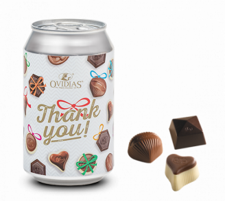 Thank you-Dose mit Pralinenmischung (95g)