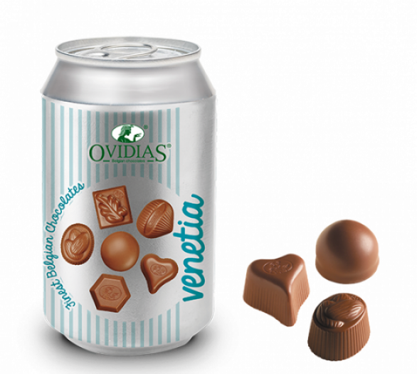 Venetia-Dose mit Milchschokolade Pralinen (95g)
