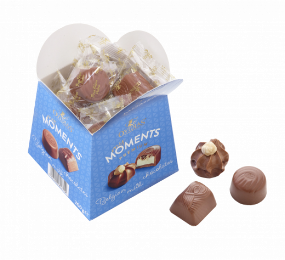 My Moments-ballotin met bonbonmix melkchocolade (200g)
