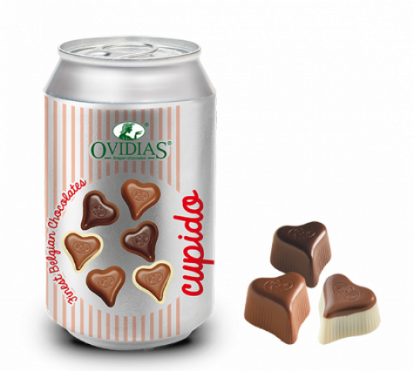 Cupido-Dose mit Pralinenmischung (95g)